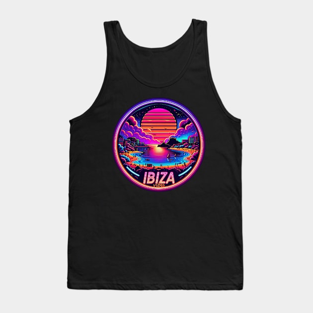 Ibiza Vibes - Island Rhythm Tank Top by Keziah Elements